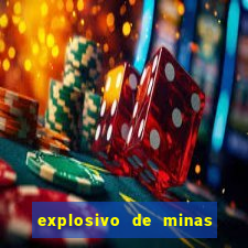 explosivo de minas 3 letras